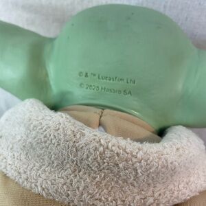 YODA , press tummy for sounds,baby 
EXCELLENT CONDITION LIKE NEW